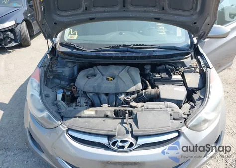 2011 Hyundai Elantra Gls (Ulsan Plant) from USA, damaged, VIN KMHDH4AE5BU138586